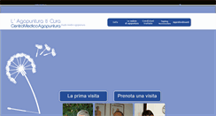 Desktop Screenshot of centromedicoagopuntura.it